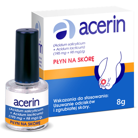 Acerin płyn na skórę 5909990244218 ACERIN płyn do stosowania na skórę