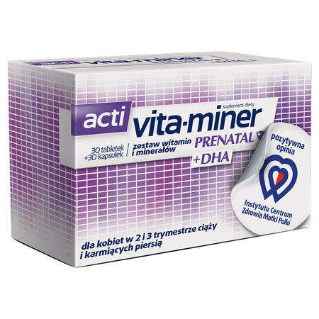 Acti Vita-miner Prenatal +DHA 5908254186844_acti-vita-miner_PRENATAL_DHA