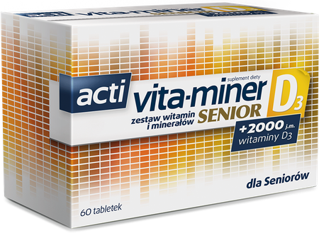 acti vita-miner SENIOR D3 d3 senior pack