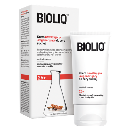 Bioliq 25+ Увлажняющий и регенерирующий крем для сухой кожи Bioliq 25+ Krem nawilżająco-regenerujący do cery suchej