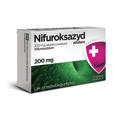 Nifuroksazyd Aflofarm Nifuroksazyd Aflofarm 200 mg, pack