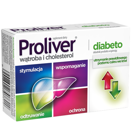 Proliver diabeto Packshot zdjęcie główne