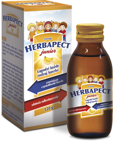 Herbapect junior o smaku bananowym 5906071067001