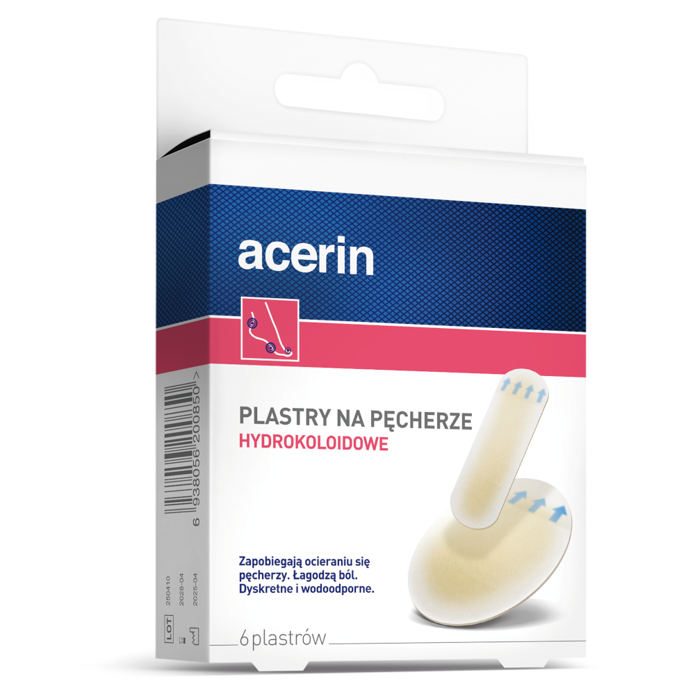 Acerin plastry na pęcherze 5900031004341 Acerin plastry na pęcherze