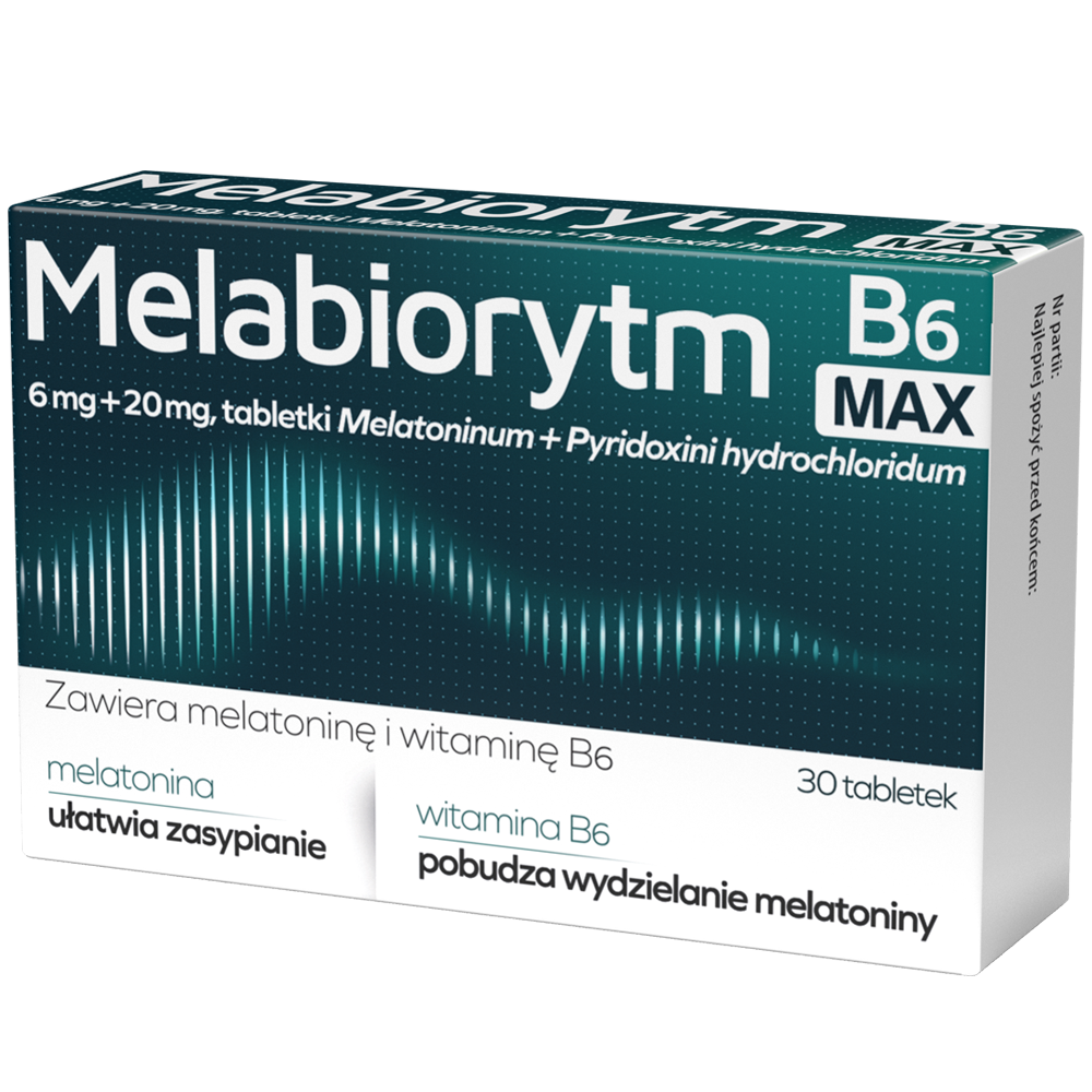 Melabiorytm B6 MAX Melabiorytm B6 MAX_30tabl_1000x1000_prawy