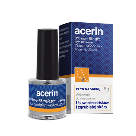Acerin skin liquid 5909990244218	ACERIN płyn do stosowania na skórę