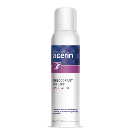 Acerin Sport Active, dezodorant do stóp 5900031002477	ACERIN SPORT ACTIVE