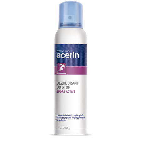 Acerin Sport Active, dezodorant do stóp 5900031002477 ACERIN SPORT ACTIVE
