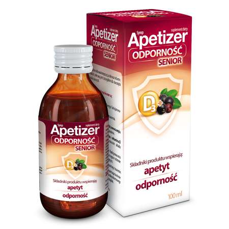 Apetizer Odporność Senior syrop odpornoscseniorpack