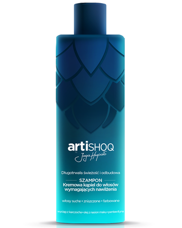 ARTISHOQ Creamy Bath for hair that needs moisturizing Artishoq Kremowa kąpiel do włosów wymagających nawilżenia