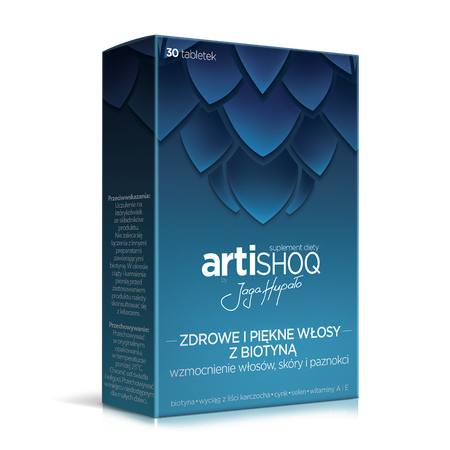ARTISHOQ Zdrowe i piękne włosy z biotyną ARTISHOQ Zdrowe i piękne włosy z biotyną