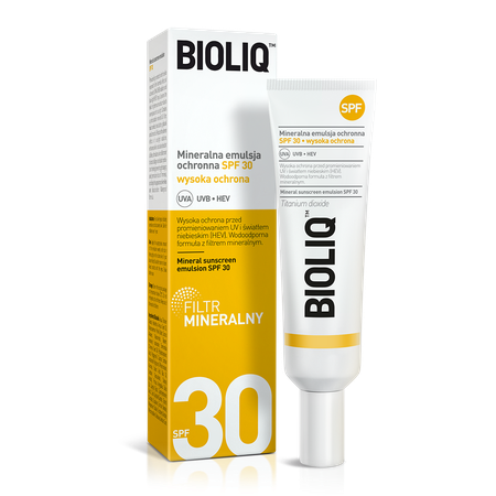 Bioliq SPF Минеральная защитная эмульсия SPF 30 Bioliq SPF Mineralna emulsja ochronna SPF 30