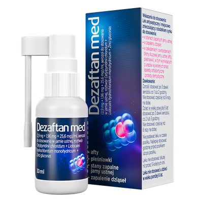 Dezaftan med, spray for oral use