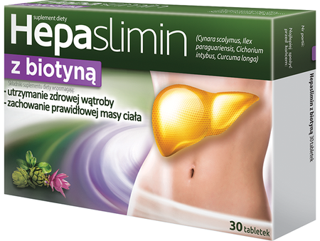 Hepaslimin with biotin Hepaslimin z biotyną