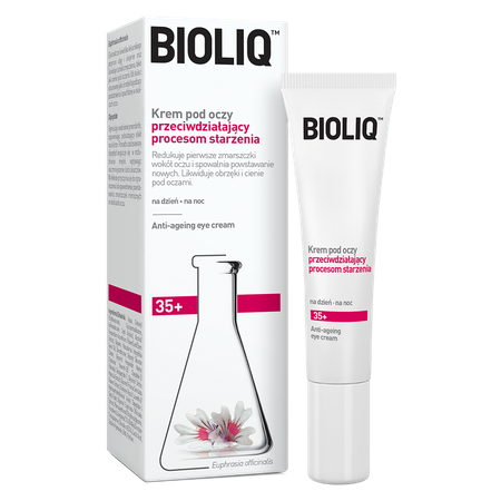 Bioliq 35+ Крем под глаза противодействующий процессам старения Bioliq 35+ Krem pod oczy przeciwdziałający procesom starzenia