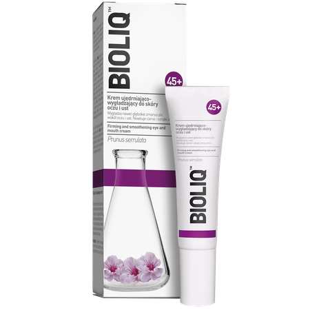 Bioliq 45+ firming and smoothing eye and mouth cream Bioliq 45+ Krem ujędrniająco- wygładzający do skóry oczu i ust
