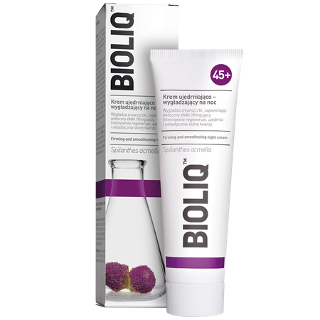 Bioliq 45+ Krem ujędrniająco- wygładzający na noc Bioliq 45+ Krem ujędrniająco- wygładzający na noc