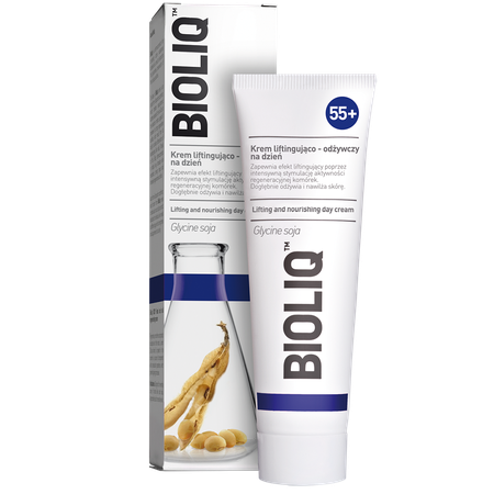 Bioliq 55+ lifting and nourishing day cream Bioliq 55+ Krem liftingująco- odżywczy na dzień