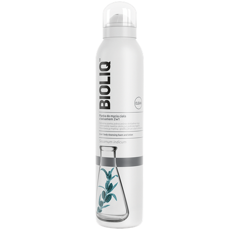 Bioliq Clean 2-in-1 cleansing foam with body balm Bioliq Clean Pianka do mycia z balsamem 2w1