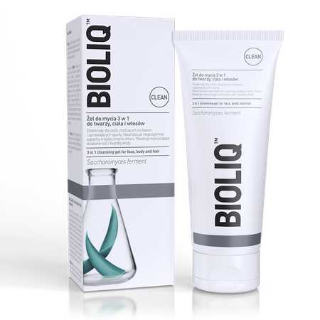 Bioliq Clean 3 in 1 cleansing gel for face, body and hair Bioliq Clean Żel do mycia 3w1 do twarzy, ciała i włosów