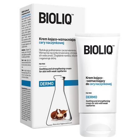 Bioliq Dermo Успокаивающе-укрепляющий крем для проблемной кожи Bioliq Dermo Krem kojąco- wzmacniający do cery naczynkowej