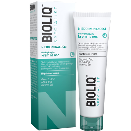 Bioliq Specialist Night detox cream Bioliq Specialist detoksykacyjny krem na noc