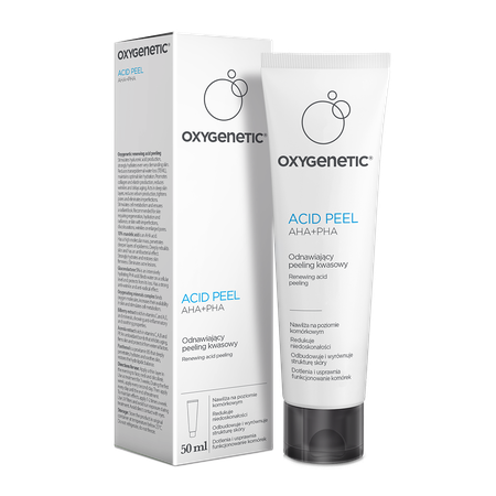 Oxygenetic - Восстанавливающий кислотный пилинг Oxygenetic - Odnawiający peeling kwasowy
