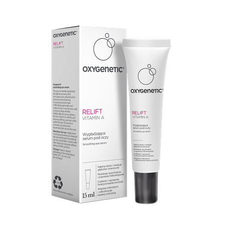 OXYGENETIC RELIFT VITAMIN A Smoothing eye serum Oxygenetic - Wygładzające serum pod oczy