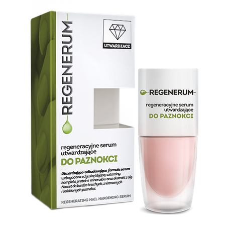 Regenerum regenerating hardening nail serum Regenerum regeneracyjne serum utwardzające