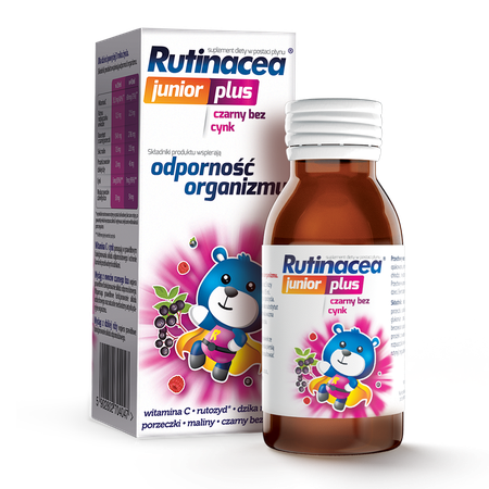 Rutinacea Junior Plus, płyn Packshot zdjęcie główne