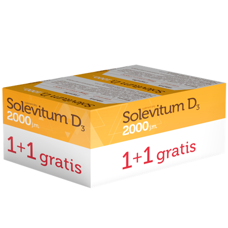 Solevitum D3 2000 1+1 gratis Packshot zdjęcie główne