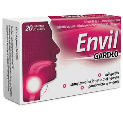 Envil throat, lozenges