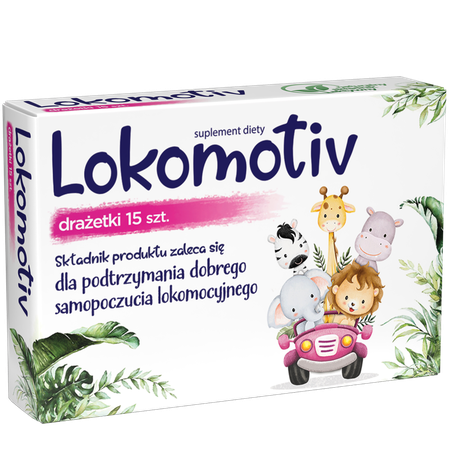 Lokomotiv drażetki, 15 szt. Packshot zdjęcie główne