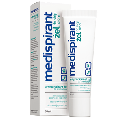 Medispirant гель для ног и рук Medispirant antyperspirant żel do stóp i dłoni