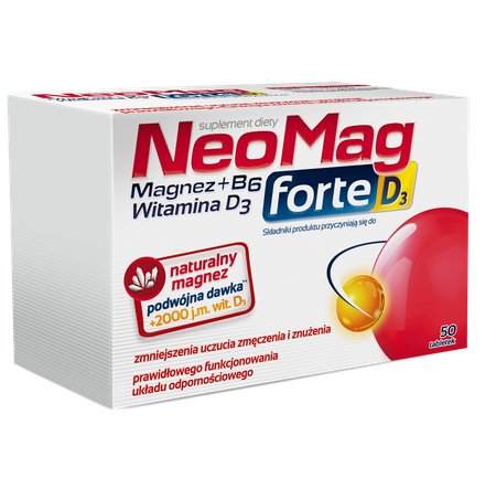 Neomag Forte D3 Suplementy Diety Aflofarm