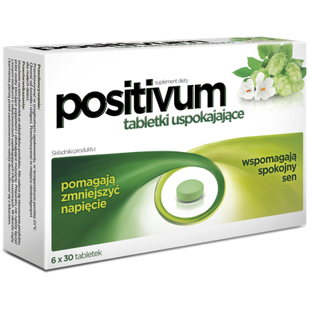 Positivum tabletki uspokajające 5906071004068