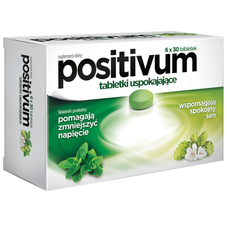 Positivum tabletki uspokajające 5906071004068