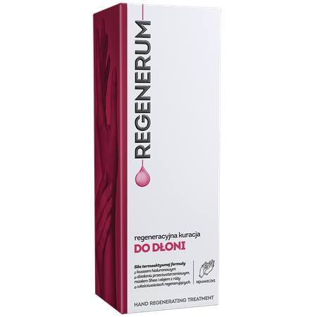 Regenerum regenerating hand treatment Regenerum regeneracyjna kuracja do dłoni