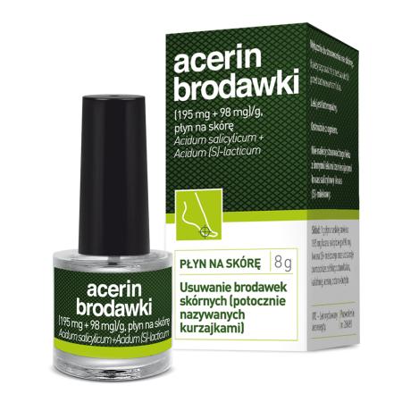 Acerin brodawki