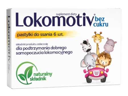 Lokomotiv bez cukru, pastylki do ssania