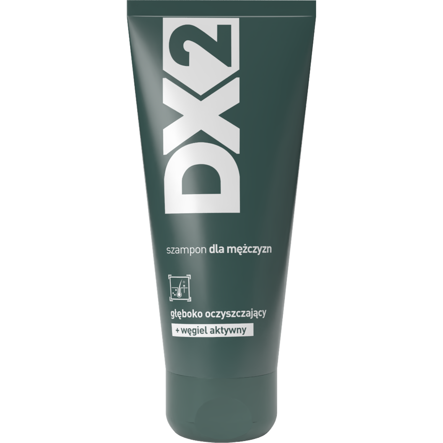 DX2 Szampon dla mężczyzn głęboko oczyszczający + węgiel aktywny